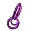 Reusable Adult TPE Penis Ring Dildo Vibrating Toy Delay Ejaculation