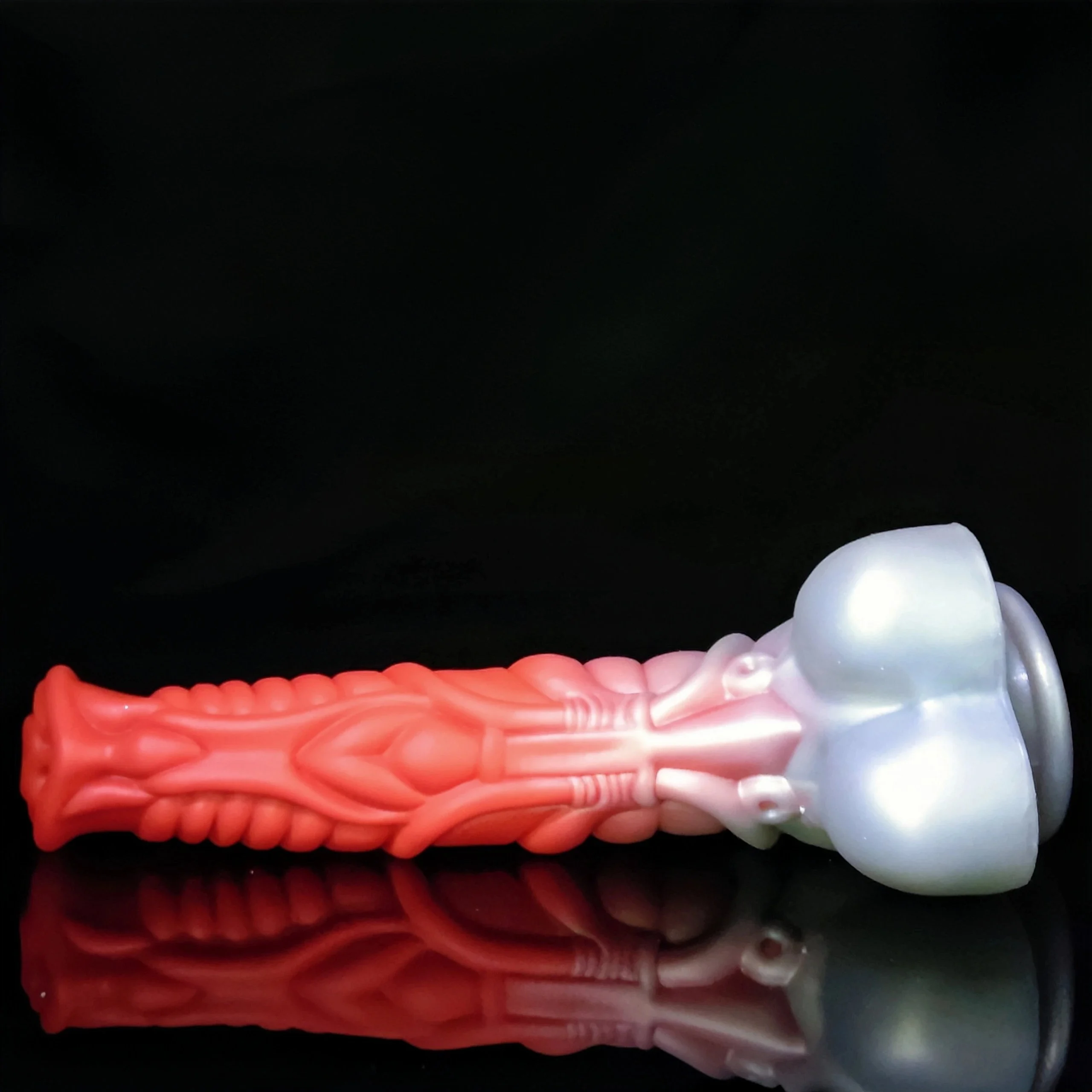 Large Silicone Anal Dildo with Suction Luminous & Squirting Features Soft Adult Sex Toys for Men Women Alien & Monster Themed