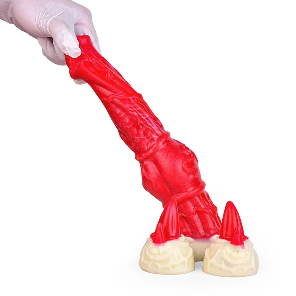 Horse Dildo Big Animal Suppliers Horse Cock Dragon Dildo Anal Plug alien Dildo Female Monster Cock with Big Knot Toys