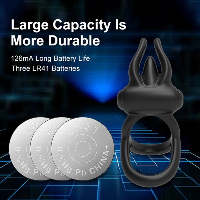Silicone Male Masturbation Toy Vibration and Female Delayed Sperm Locking Ring for Penis Enhancement