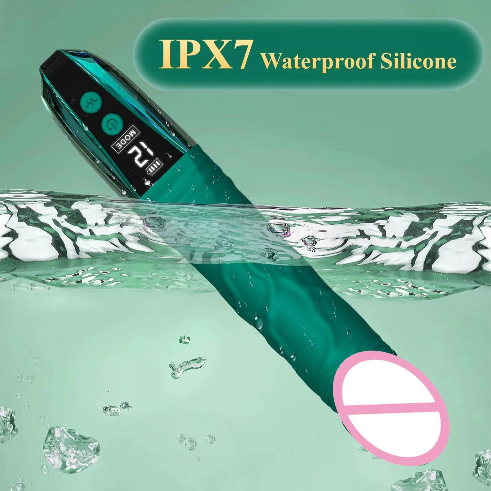 LED Display 12 Powerful Vibrations G Spot Dildo Vibrator Clitoris Masturbation Sex Toys Realistic Anal Dildo for Women Female