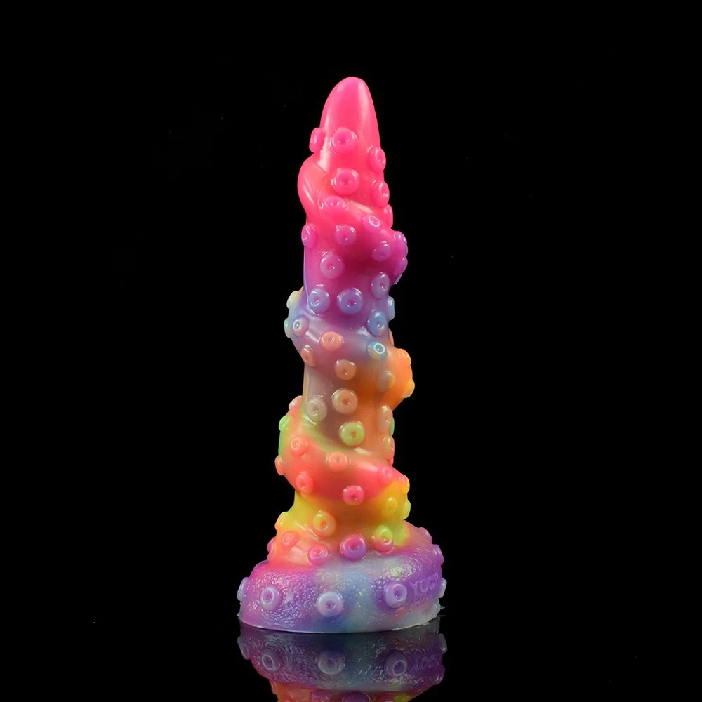 Glowing Toys Different Sized Long Anal Dildos for Women