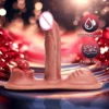 Seat Cushion G-spot Stimulation Telescopic Dildo Vibrator Silicone Female Masturbation Device
