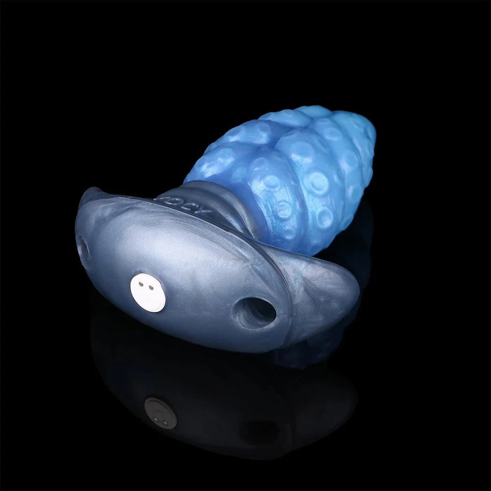Silicone Tentacle Dildo Gag with Ball, Adjustable Strap on Mouth Gag for SM,Silicone Mouth Gag with Removable Leather Strap