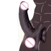 Liquid Silicone Curved Head Dildo for Women Soft Manual Masturbation Thrusting Machine Waterproof 380g Eco-Friendly Adult Sex