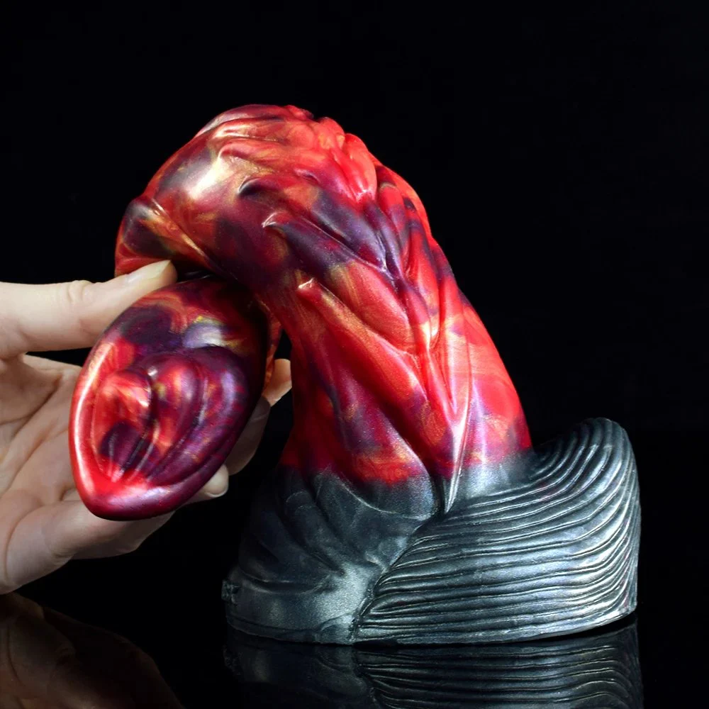 Long Super Big Anal Plug Silicone Huge Realistic Cock Penis Monster Fire Dragon Dildo Women Vagina Anal Sex