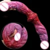 Sex Toy Double Dildo Soft Silicone Flexible Monster Big Double Ended Dildo for Gay Men Lesbian Women