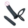 Male Massage Device with Wireless Remote Control Long Size Private Item for Inside Body Massaging
