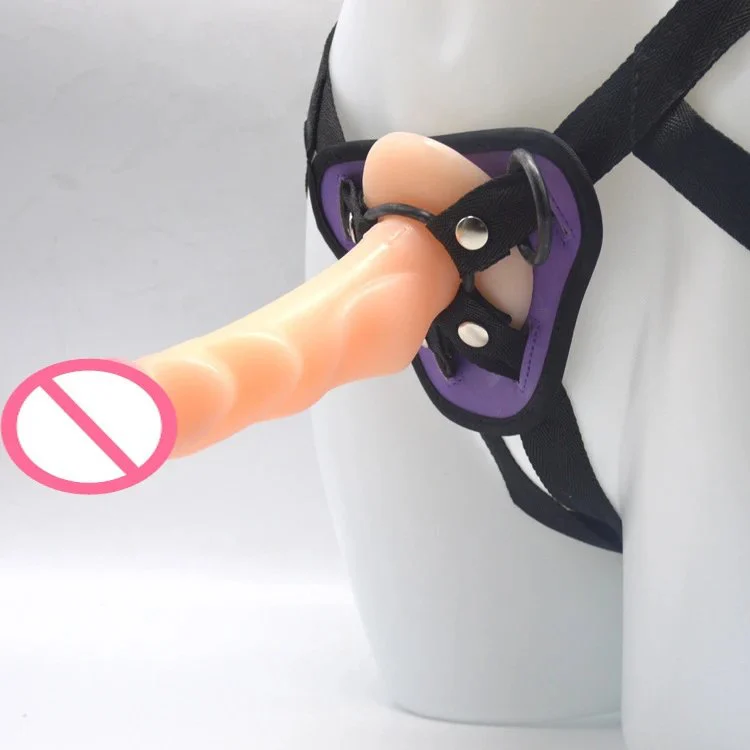 Lesbian Sex Toy Deer Horn Plastic Dildo with Pants Animal Penis with Belt Strapon Dildo for Women