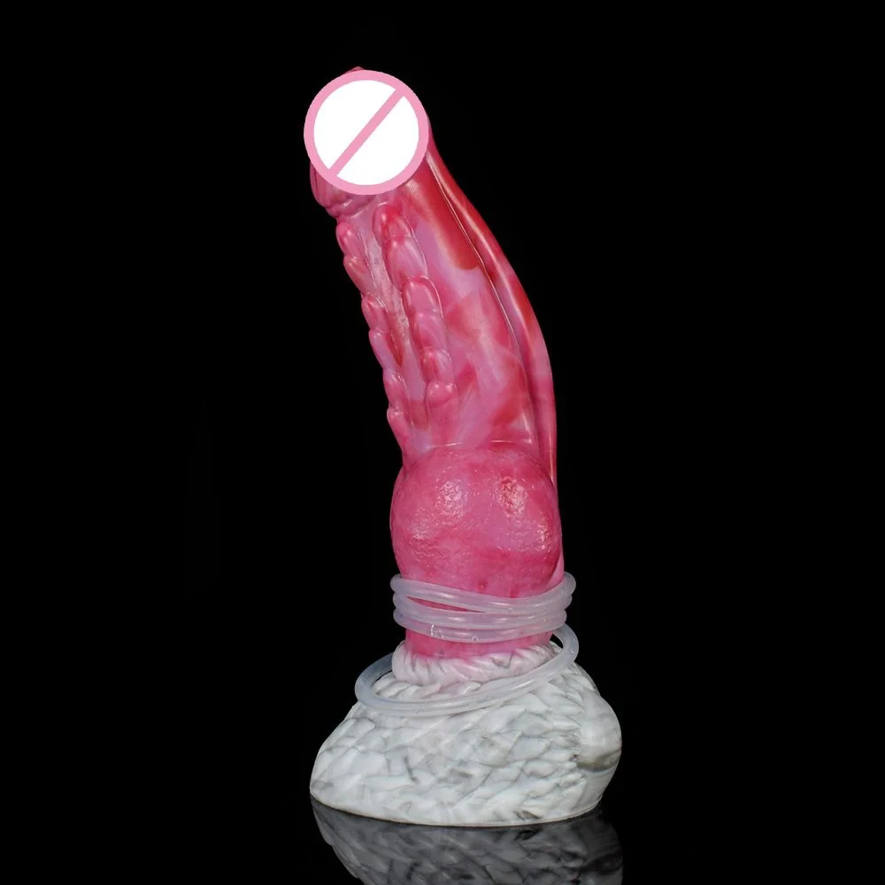 New Adult Monster Wolf Squirting Dildo Soft Silicone Water Spray Penis Realistic Huge Ejaculating Dildo for Women Sex