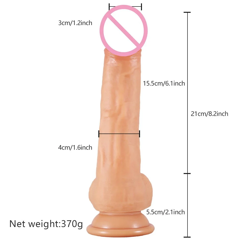 Sex Toys Rubber Silicone Penis Dildo for Women Vibrating Dildo Sex Toys for Woman Sex Products