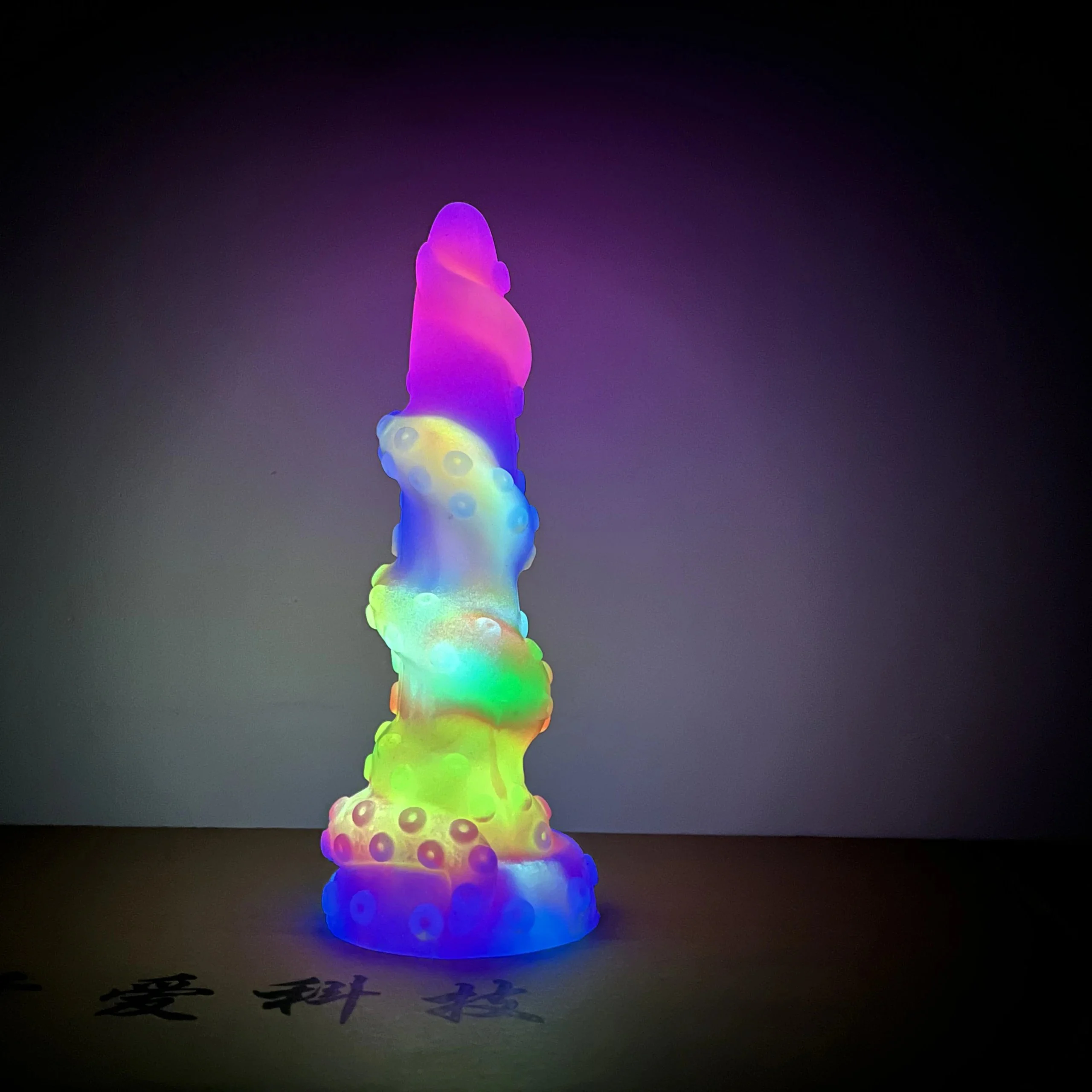 Glowing Toys Different Sized Long Anal Dildos for Women