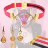 Unique Design Neon Color Series Leopard Tomb Fang Adult Sex Toys Soft Silicone Material Suitable for Bdsm Bondage Game Props