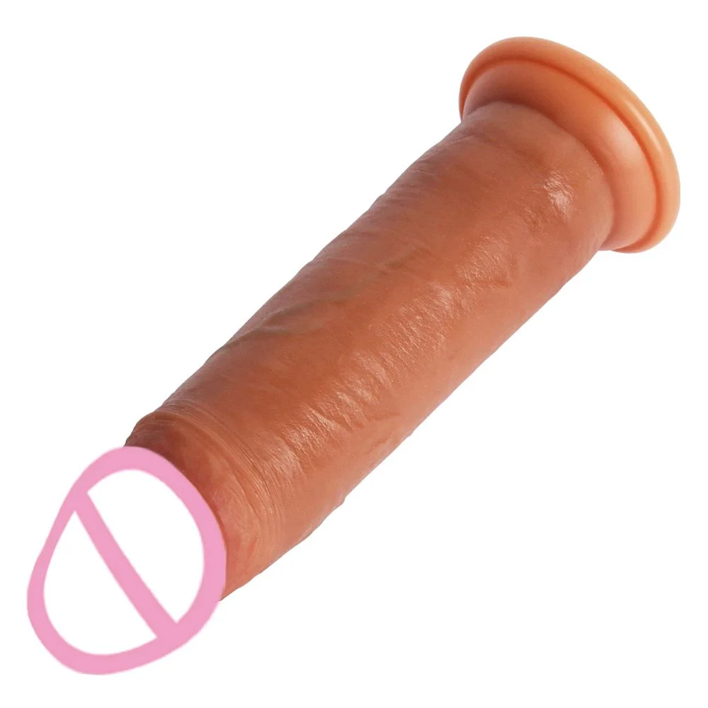 Liquid Silicone Stimulation Dildo Large Penis Female Sex Toys Huge Sliding Skin Realistic Dildo for Women Pussy Masturbation
