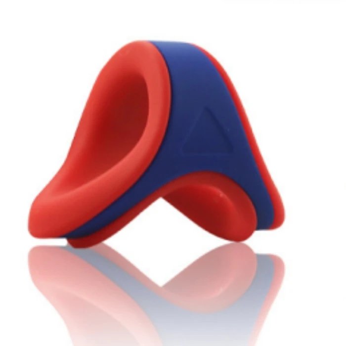 Men's Soft Silicone Triple Penis Ring for Male Enhancement Ejaculation Delay Cock Ring Adult Sex Toys