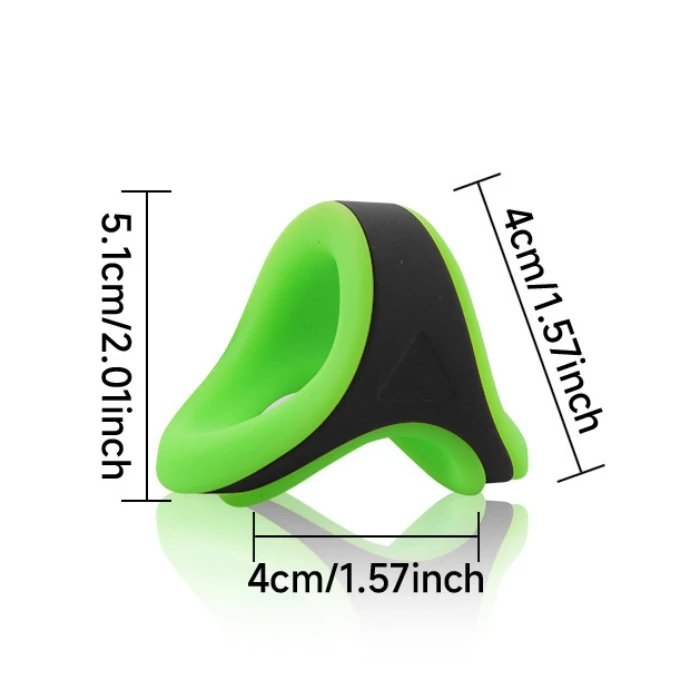 Men's Soft Silicone Triple Penis Ring for Male Enhancement Ejaculation Delay Cock Ring Adult Sex Toys