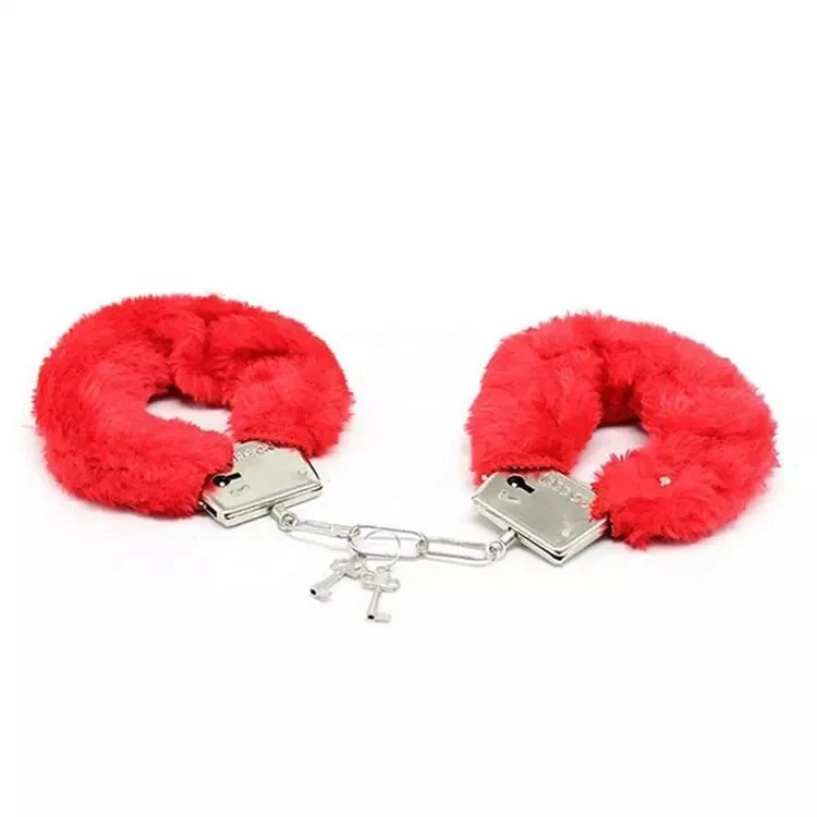 Sex Toys for Couples Game Leather Flogger Spanking Whip Sexy Soft Steel Fuzzy Furry Handcuffs