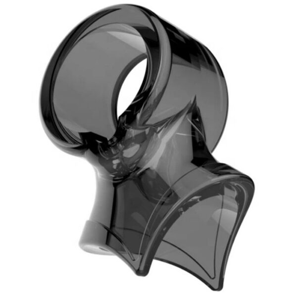 3 in 1 Men's Soft Penis Ring Cock Ring with Delay Ejaculation Feature Silicone & TPE Sex Toys Penis Enlarger