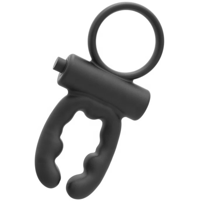 3 Sizes Silicone Vibrating Cock Ring Men's Delay Ejaculation Penis Ring Sex Toys