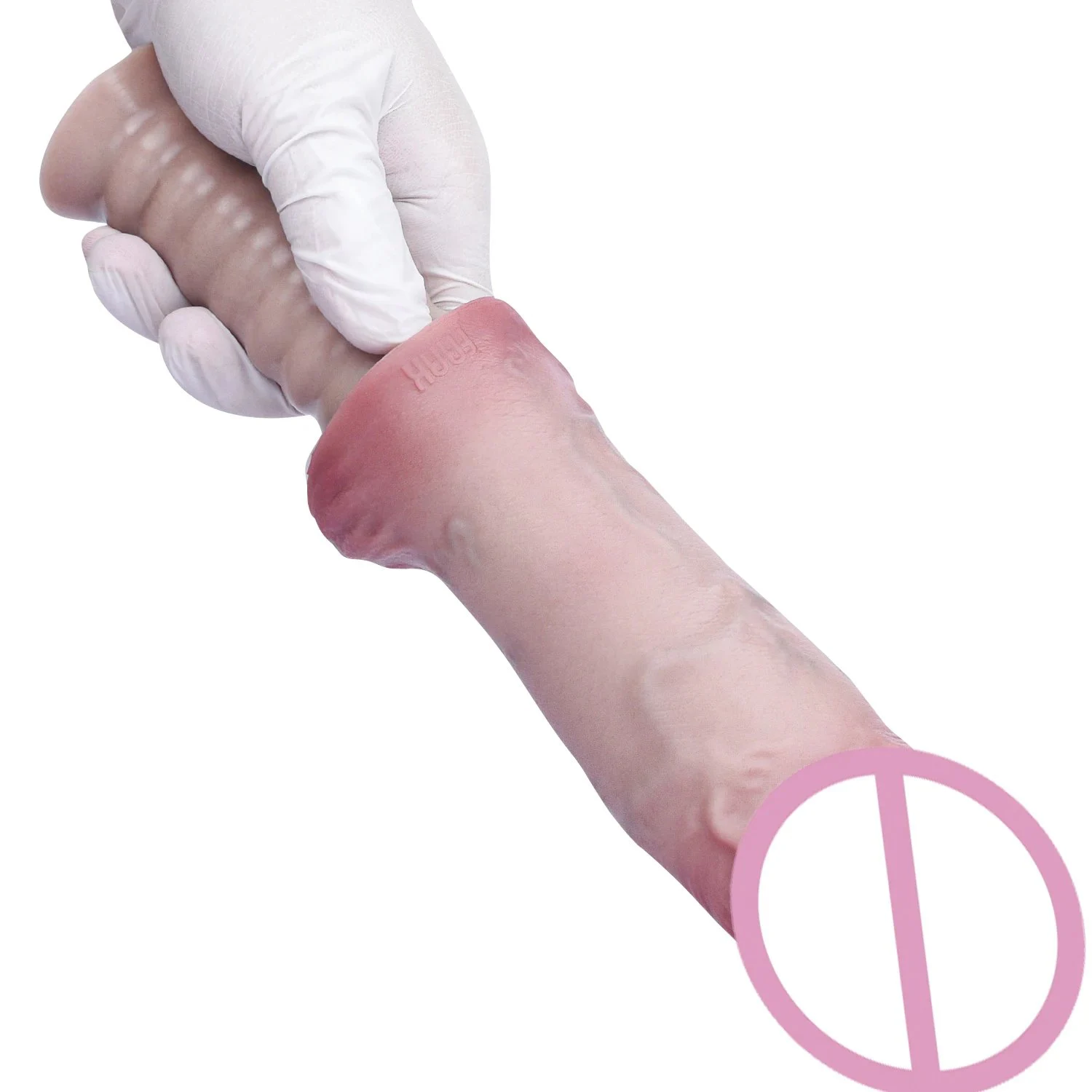 Skin Handle Dildo Anal Plug Long Realistic Dildo Flexible Penis for Women Vaginal Anal Masturbator Adult Sex Toy for Lesbian Men
