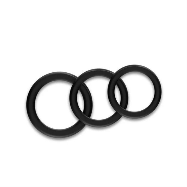 3PCS Set Delay Ejaculation Cock Rings for Men Sex Toys Silicone Cock Ring