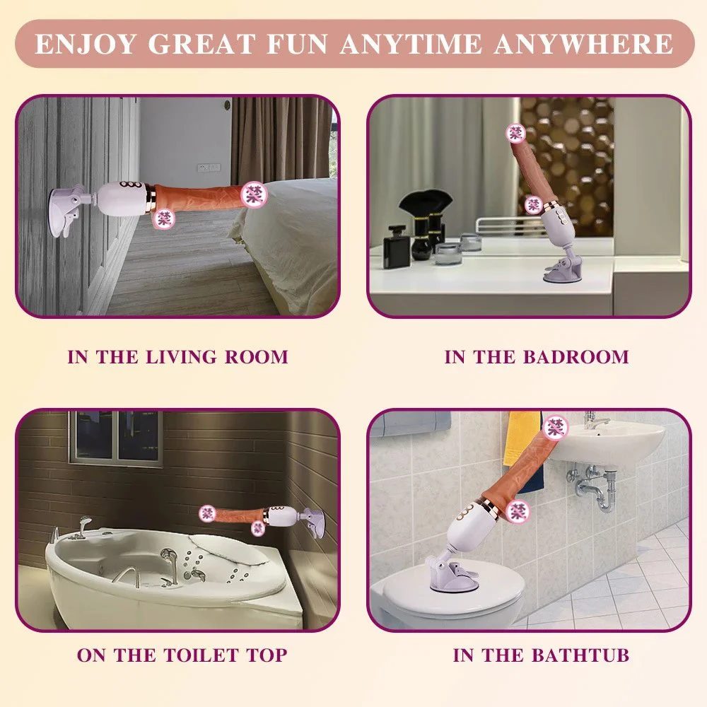 Sex Machine Gun Big Realistic Dildo Vibrator With Suction for Women Masturbation
