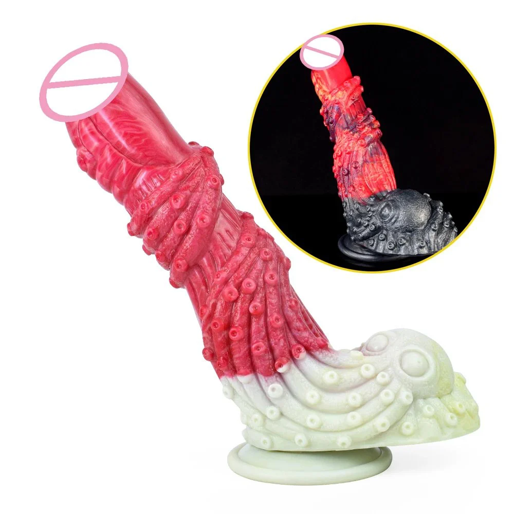 Huge Monster Dragon Dildo Silicone Animal Anal Vagina Plug Realistic Rubber Cock Penis Dildos for Women Men