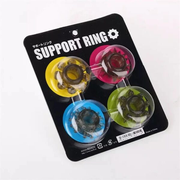 Sex Toys for Male Rubber Ultra Stretchy Penis Ring Delay Ejaculation Cock Rings for Men