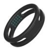 Silicone Double Cock Ring 3 Times Dick Locking Sex Toys for Men Soft Penis Rings with Delay Time Feature