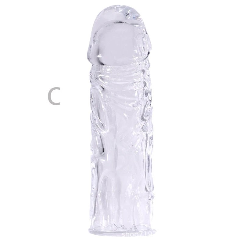 Best Men's Grainy Reusable Love Toy Classic Washable Condoms for Masturbators Conveniently Reusable
