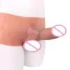 Realistic Hollow Dildo Pants Silicone Flirting Sex Toy for Couple