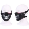 Skull of Original Half-face Mask with Beastly Skull Design for Adult Play Liquid Silicone Material
