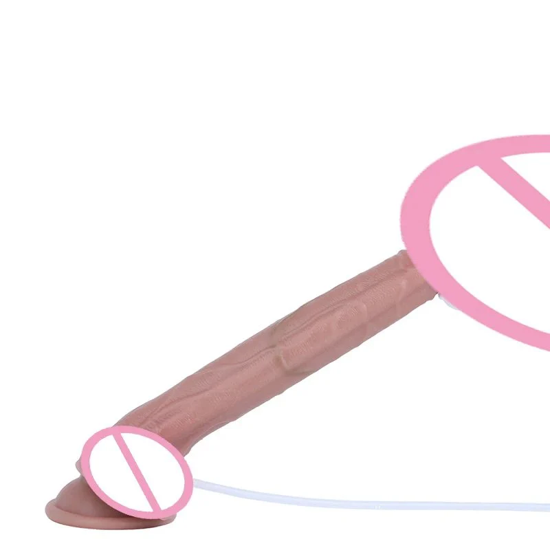 Realistic Dildo Sliding Foreskin Renaissance Dual Density Liquid SiliconeSuction Cup Realistic Penis for Women & Couples