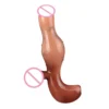 Simulation Penis Rubber Vibrator Vagina Massage Product for Woman Masturbator Anal Plug Vibration Adult Female Sex Toys