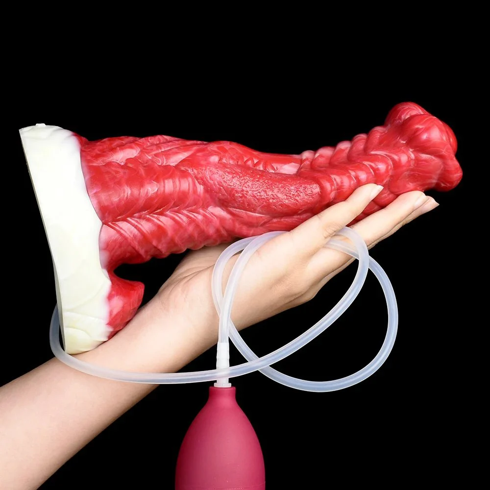 Silicone Realistic Horse Cock Ejaculation Dildo Large Horse Squirting Dildo Other Massage Products Toys Sex Adult for Female