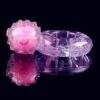 Men's Donut Cock Ring Vibrator Soft Silicone Penis Ring Sex Toys for Delay Ejaculation