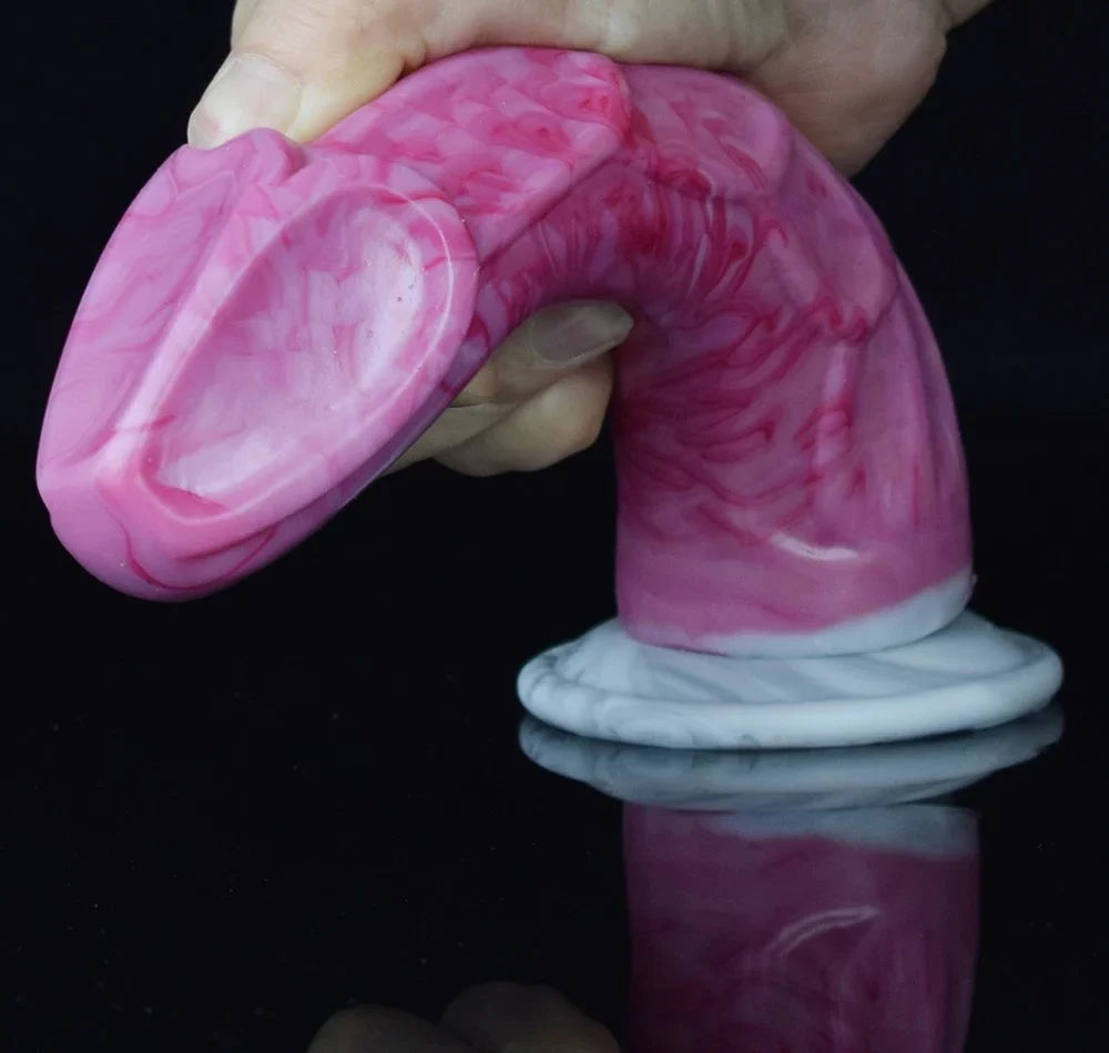 Soft Rubber Penis Cobra Shape Dildo for Women Realistic Strap on Dildo Adult Sex Toys