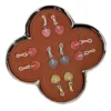 Soft Breast Clips Matte Heart Design Flirting Toys for Women Adult Couple Games