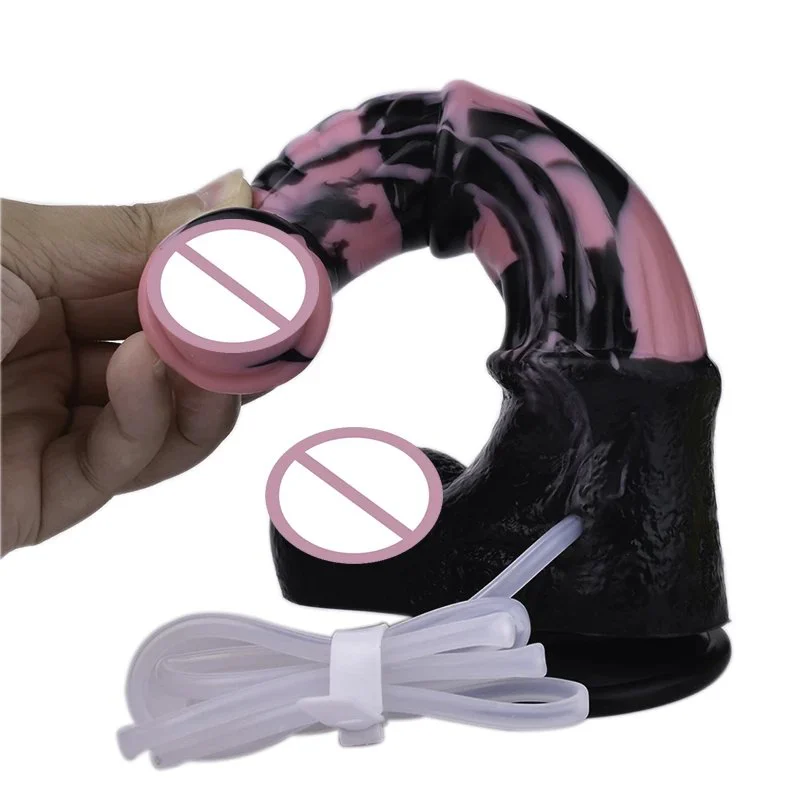 Silicone Sex Toys Dildo Animals Squirting Horse Dildo for Women G-spot Dildo Length Thirty Five cm