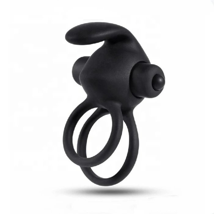 Men's Sex Toys 10 Frequency Silicone Vibrating Cock Ring Soft and Delay Ejaculation Feature