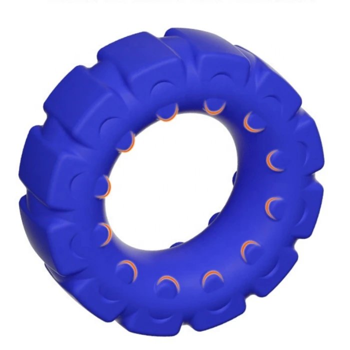 Men's Soft Silicone Tyre Cock Ring Sex Toys Delay Ejaculation Feature