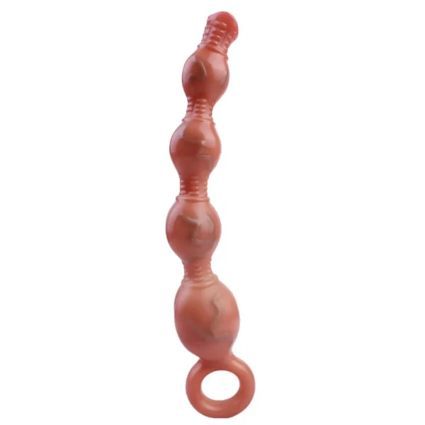Multi-knot Penis Rubber Vibrator Female Masturbator Vagina Massager Vibrator Butt Plug Adult Sex Toys