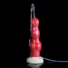 New Adult Dog Squirting Dildo Gorgeous Ejaculation Dildo for Women Flexible Sex Tool Silicone Animal Penis