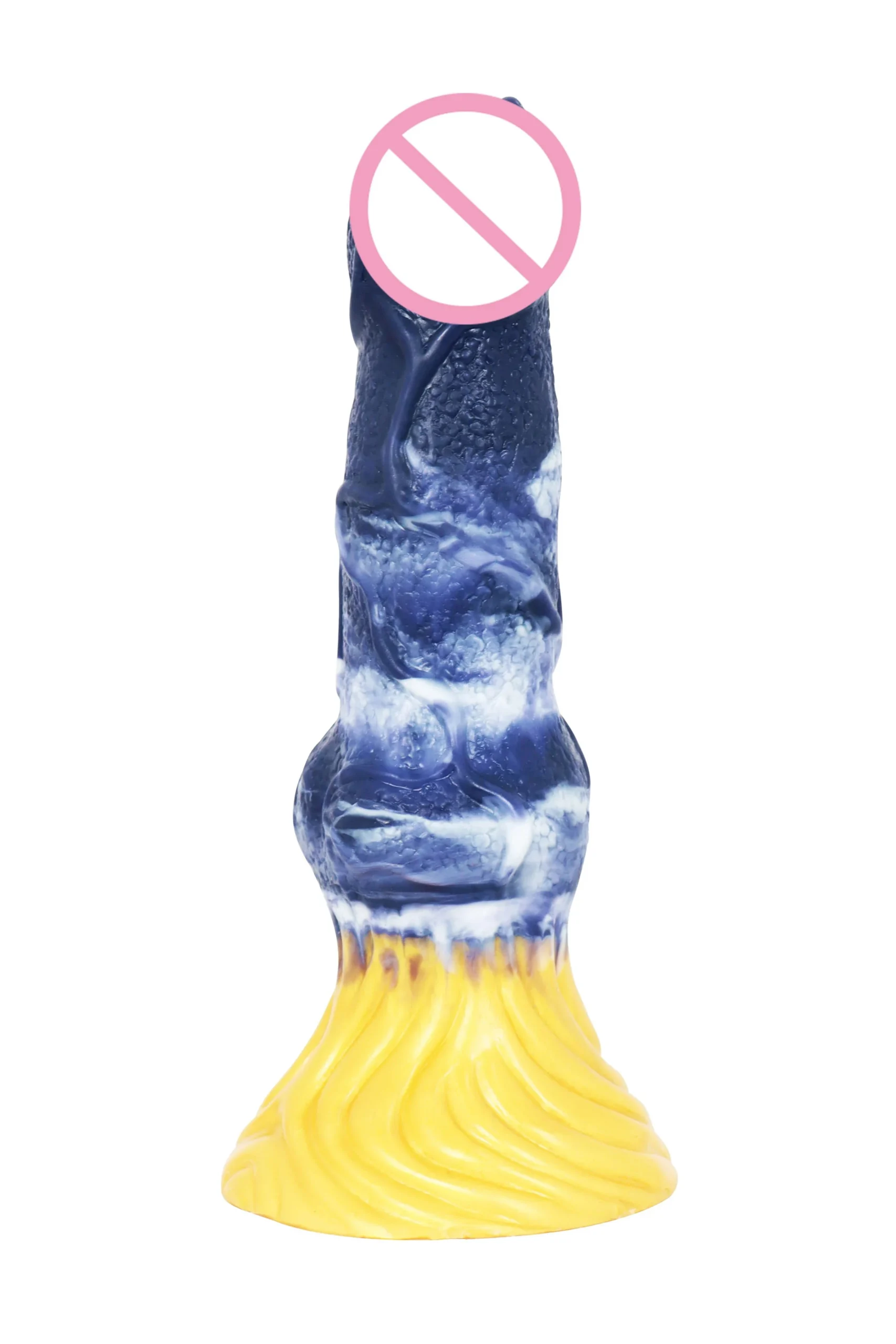 New Arrival Multi Color Large Sex Product Realistic Animal Dog Dildo Flexible Liquid Silicone Penis for Women Sex