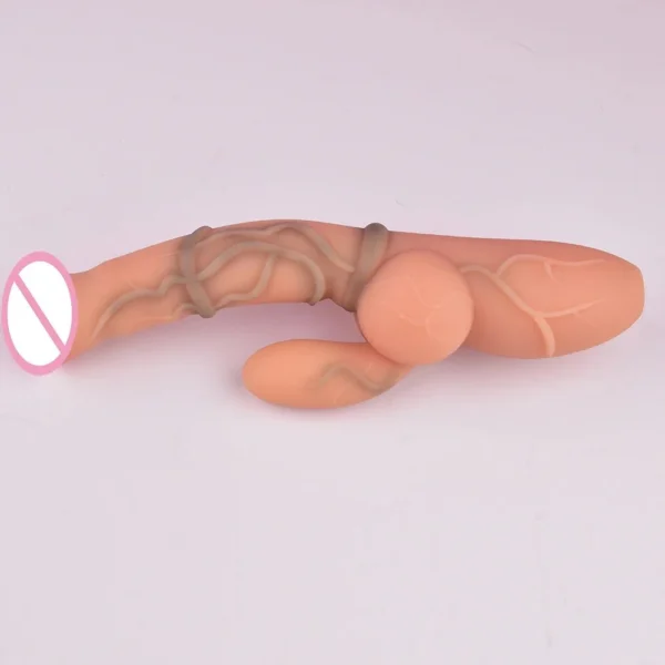 Silicone Fully Covered alien Cock Simulated Animal Dildo Vibrating Heated Penis Anal Plug Clitoris Stimulation Vibrator Sex Toy