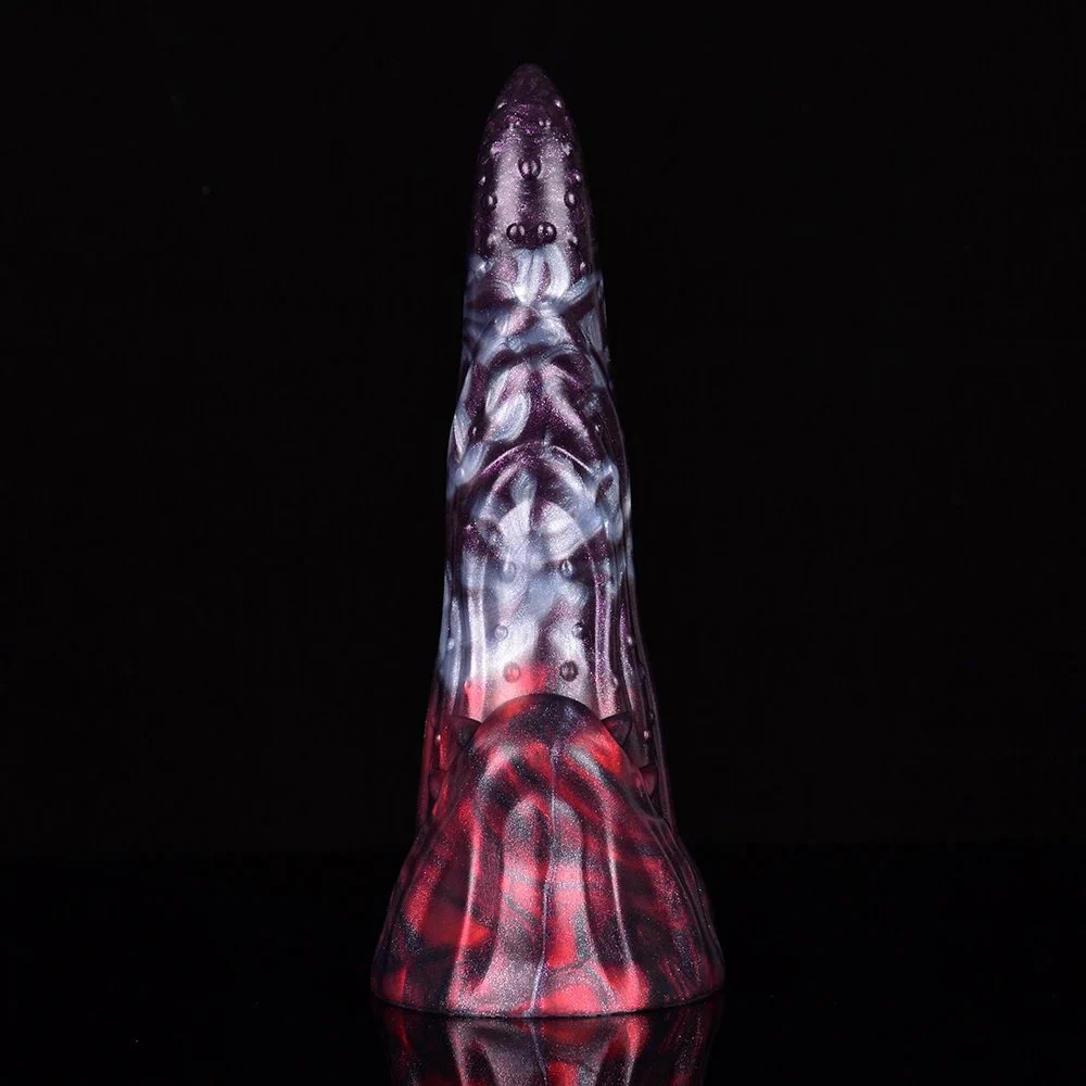 Monster Dildo Fantasy Dildo alien Cock Tentacle Texture - Lapwing Curved Shaft Adult Sex Toy for G-spot Anal Play