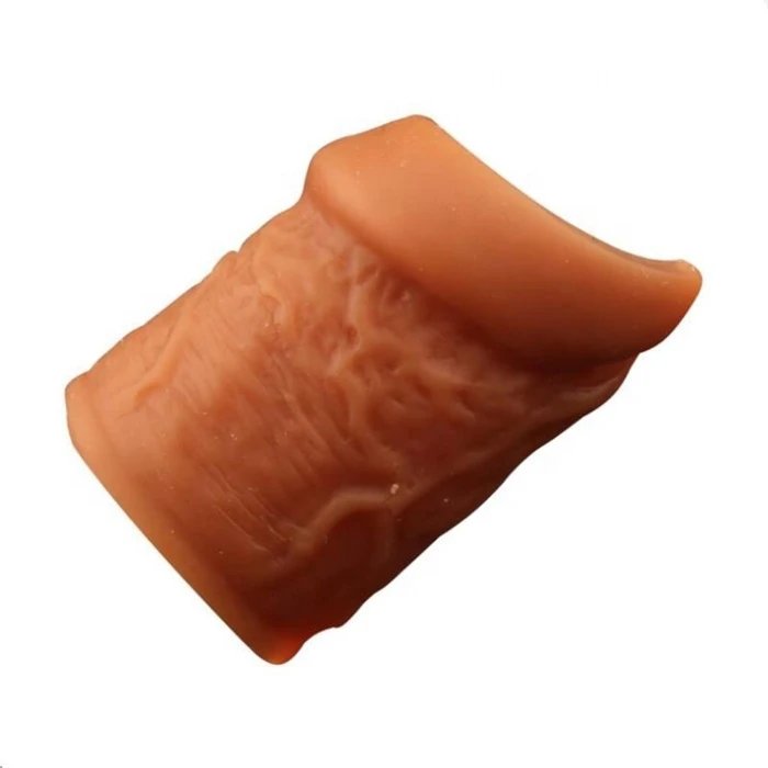 Reusable 3 Sizes Silicone TPE Male Delay Ejaculation Cock Ring Foreskin Penis Ring for Men
