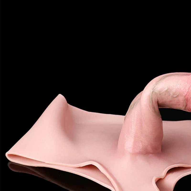 Strap on Realistic Dildo Silicone Penis Sleeve Pants for Men Enlargement for Women Lesbian Sex Toys for Adult