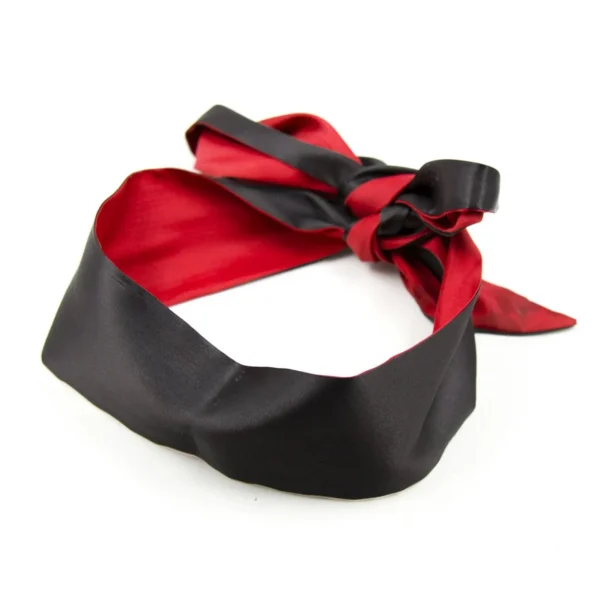 Bondage Satin Fabric Bondage Flirting Eye Patch Adult Product Toys Binding Blindfold Mask Sex Toys
