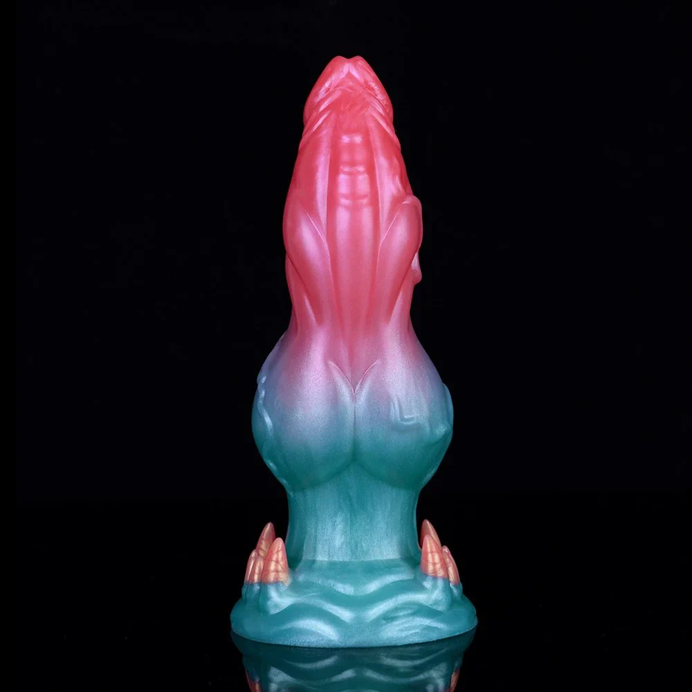 Silicone Fantasy Cock Wolf Knot Dildo Dog Huge Dildo Small Cock Knot Dog Dildo Silicon Anal Sex Toys for Adult